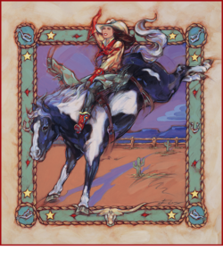 Let ‘er Buck Fine Art Print