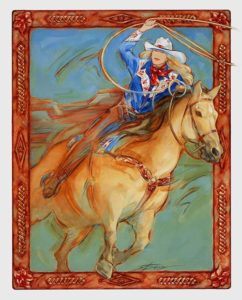 Ride With The Best Art Print